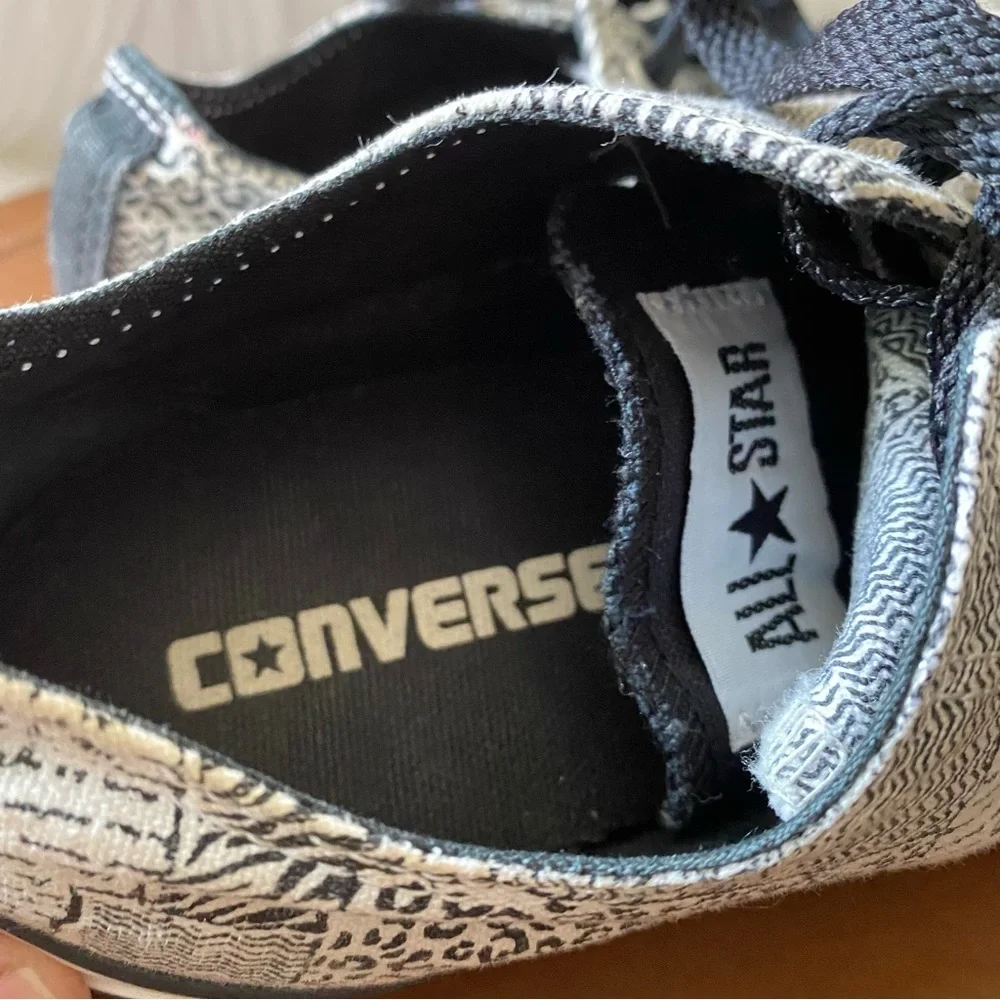 Converse All Star Shoes Womens Size‎ 8 Lace Up Whimsigoth Sneakers